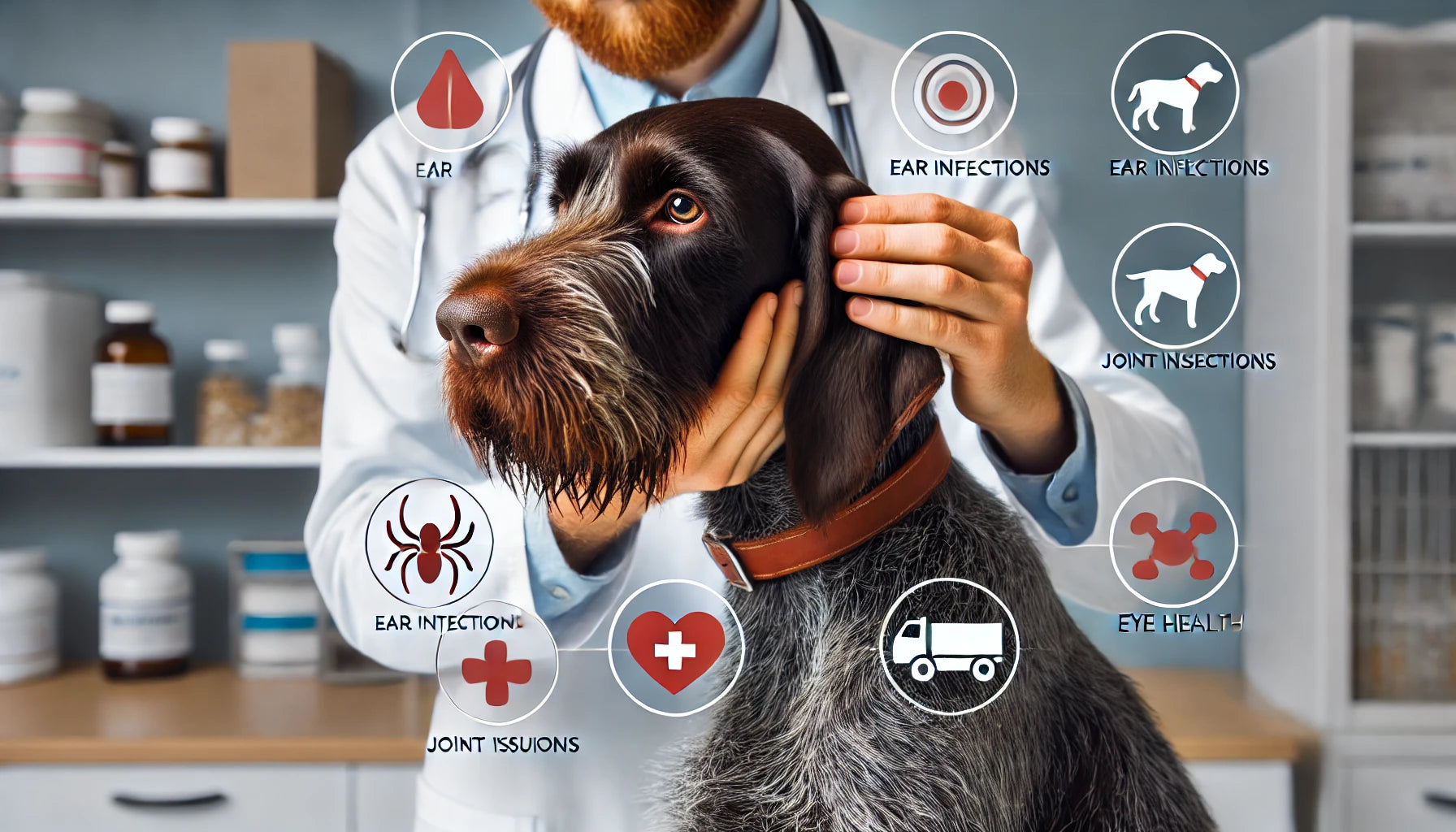 Common Health Issues in German Wirehaired Pointers