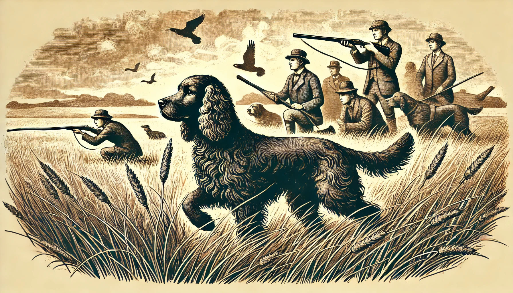 The History of the Irish Water Spaniel