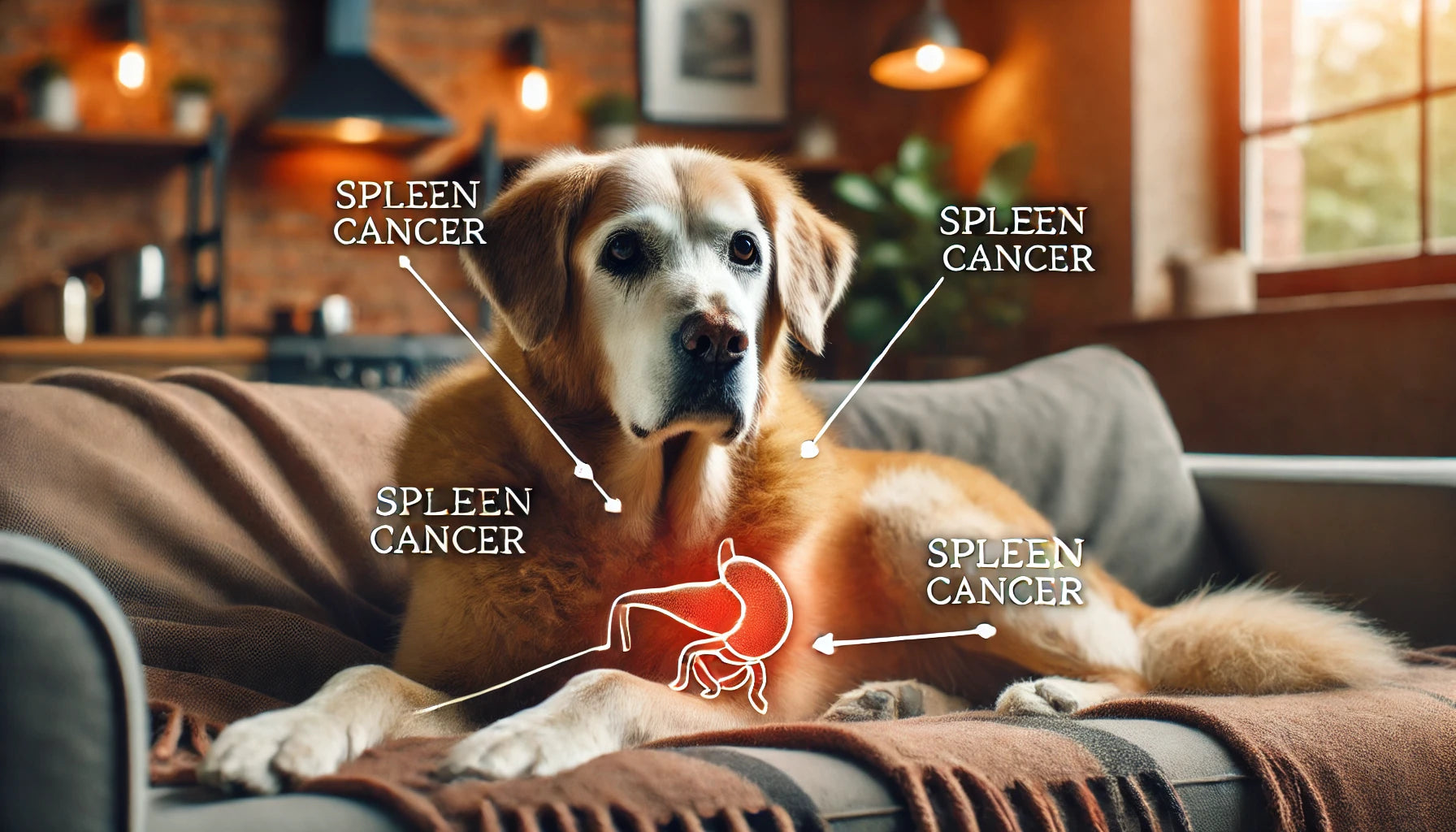 Lethargic Senior Dog