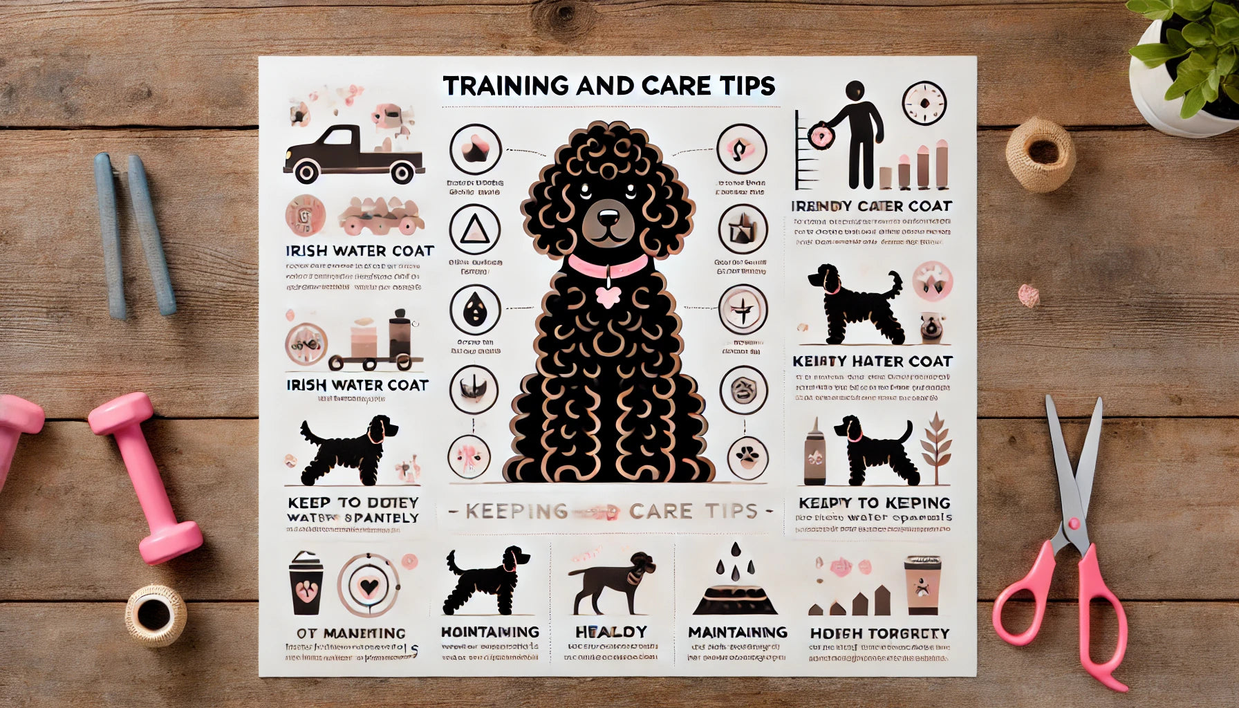 10 Tips for Caring for Your Irish Water Spaniel