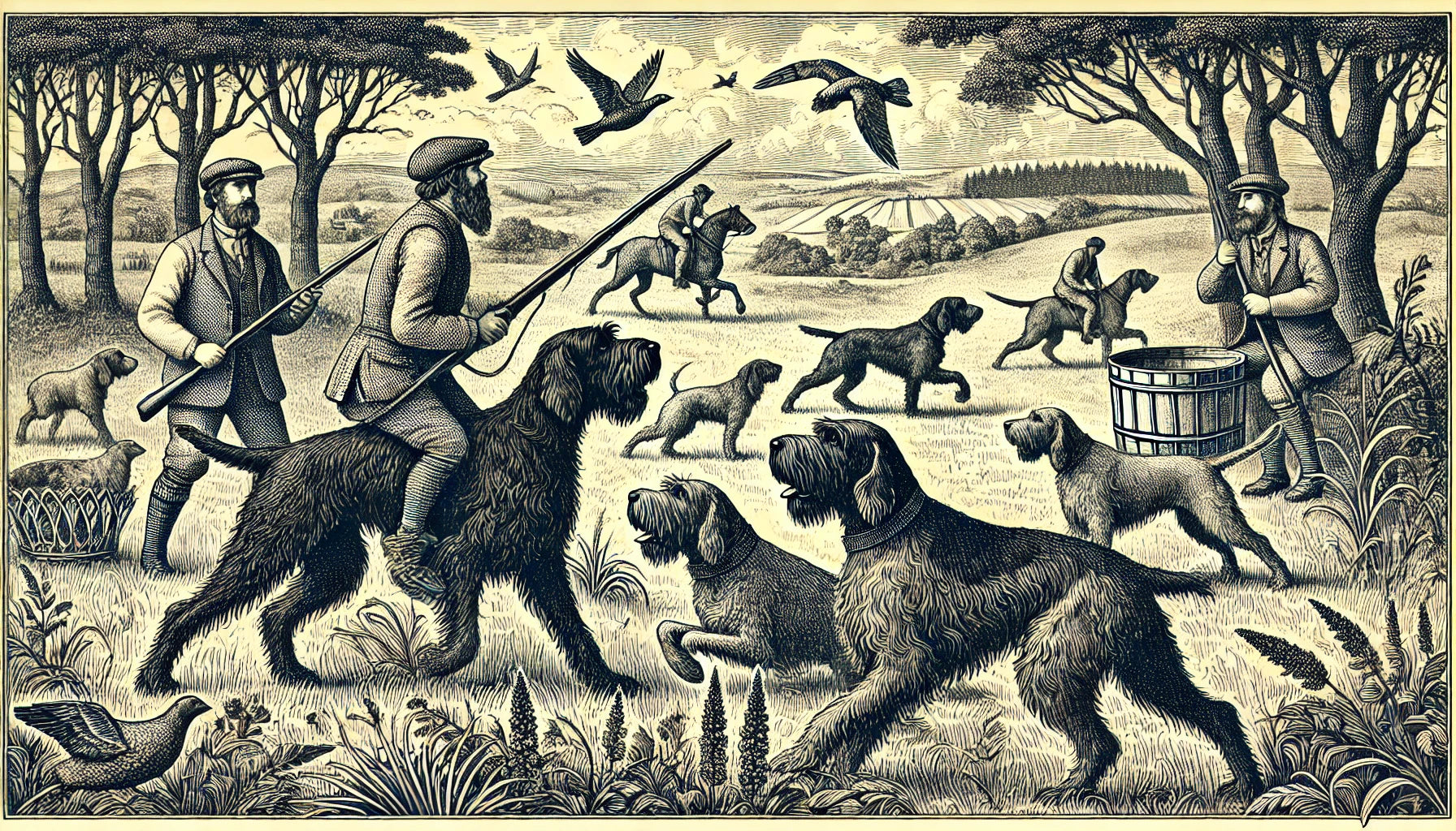 The History of Wirehaired Pointing Griffon