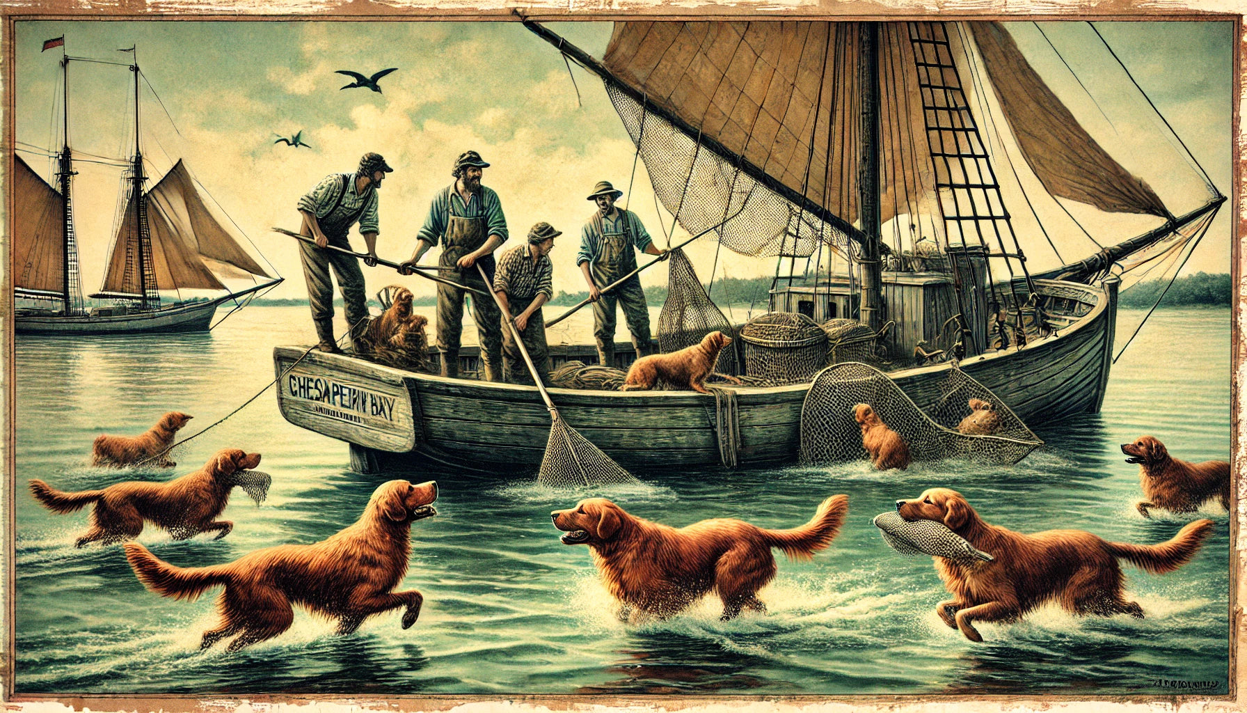 The History of the Chesapeake Bay Retriever