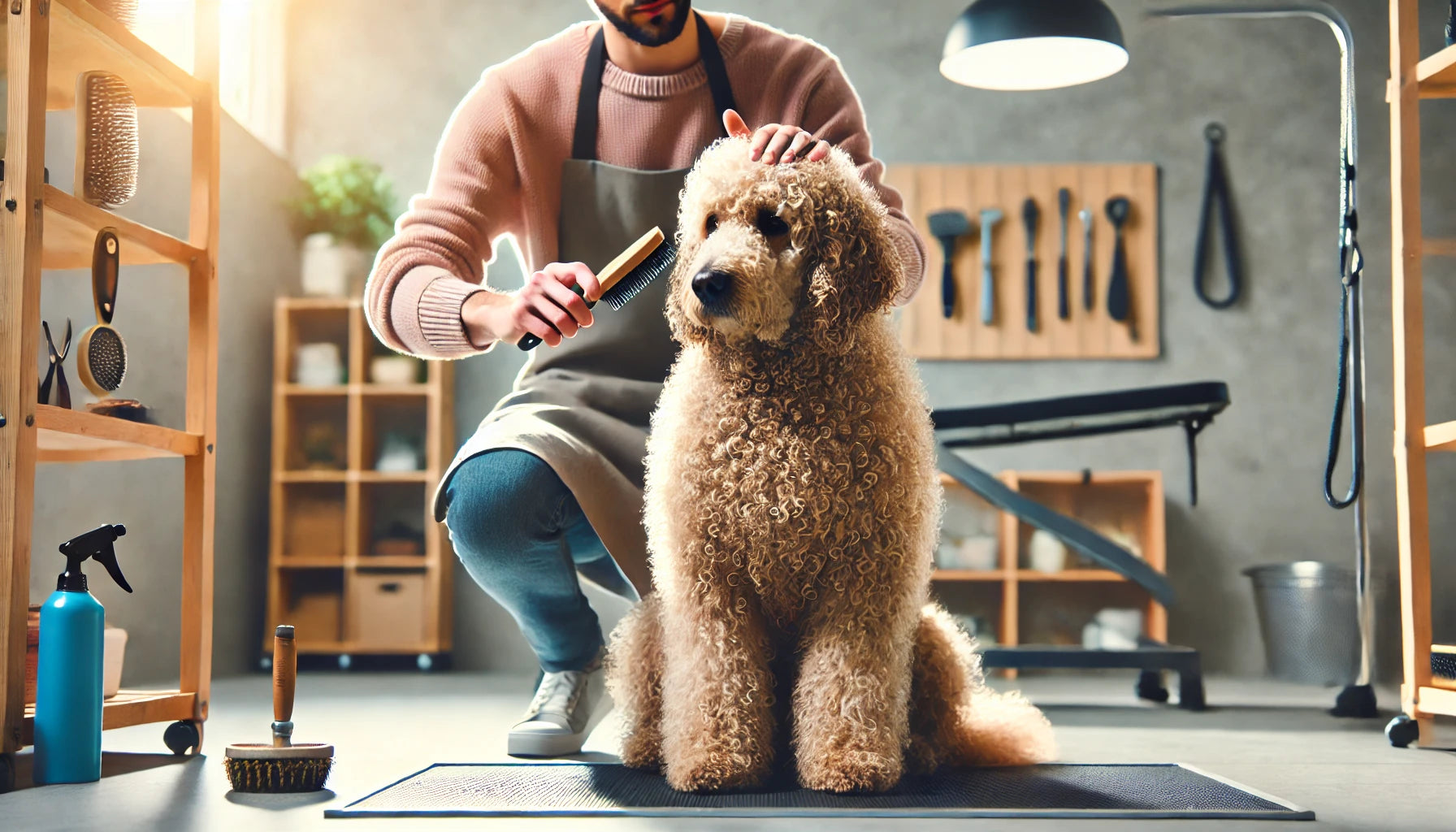 How to Groom Your Curly-Coated Retriever