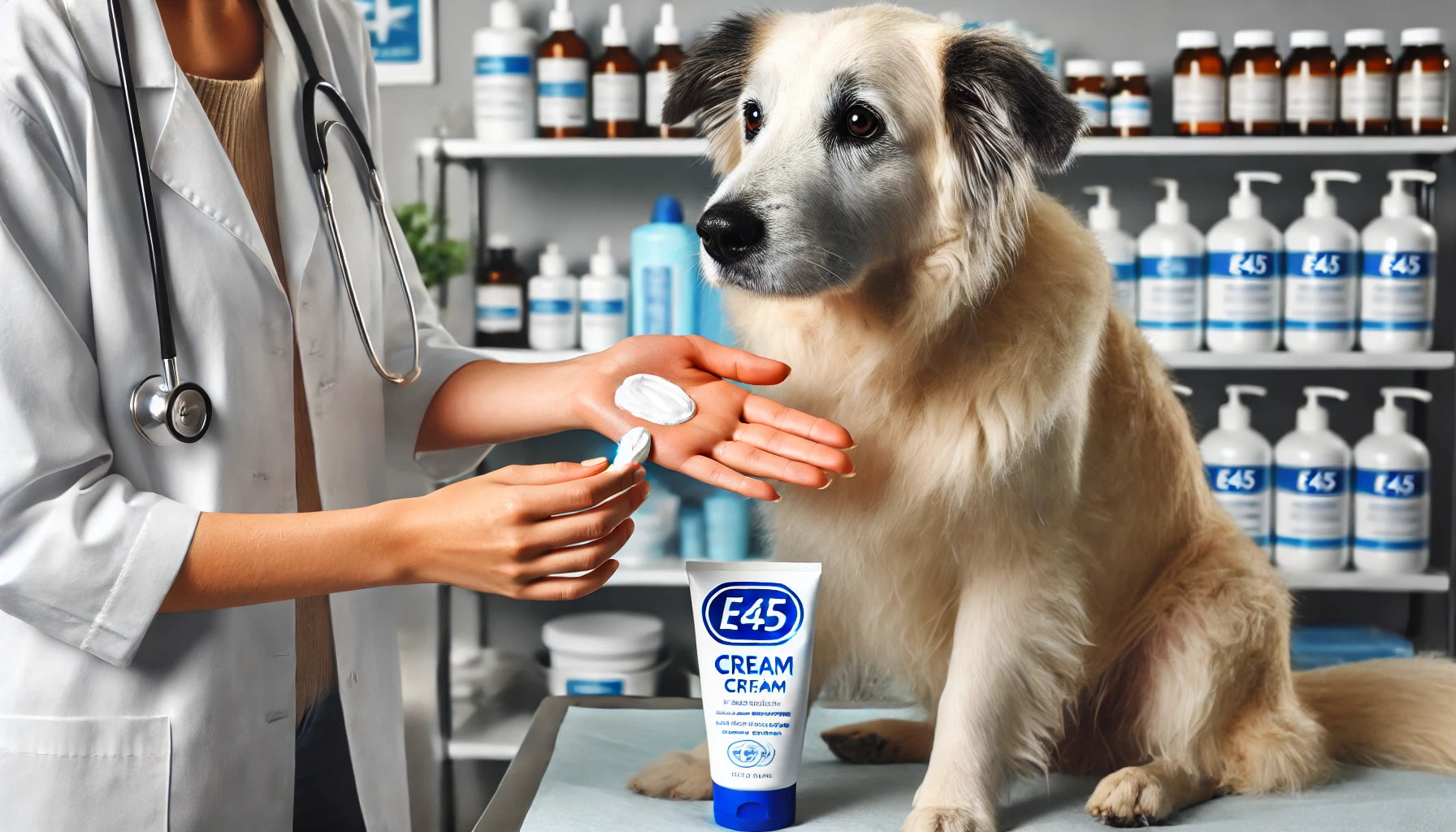 Can You Put E45 on Dogs?