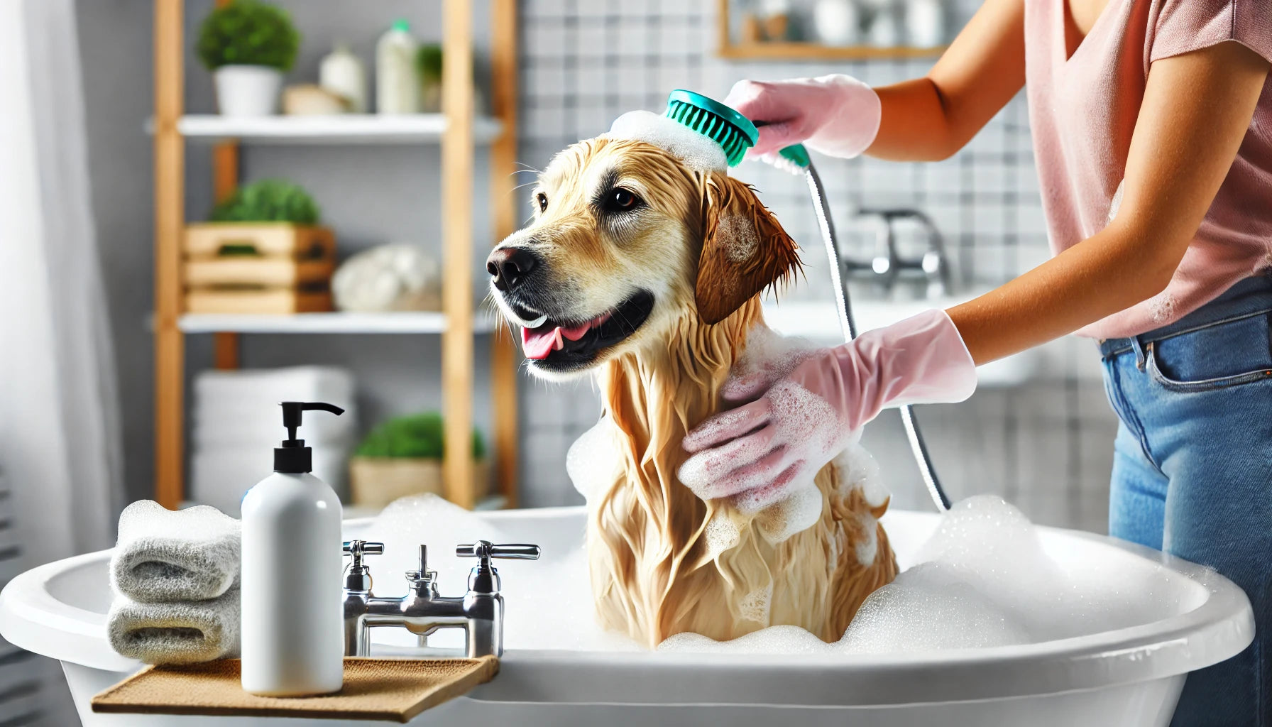 What Can I Use to Wash My Dog