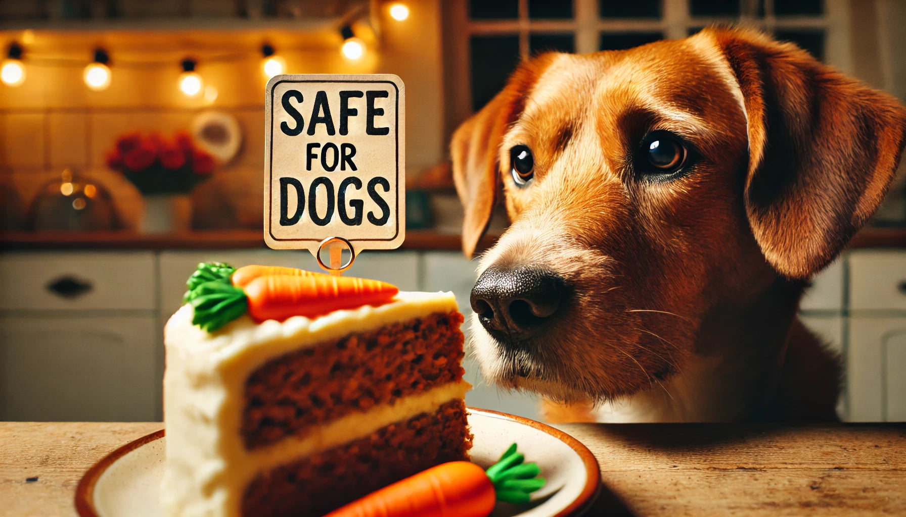 Can a Dog Eat Carrot Cake