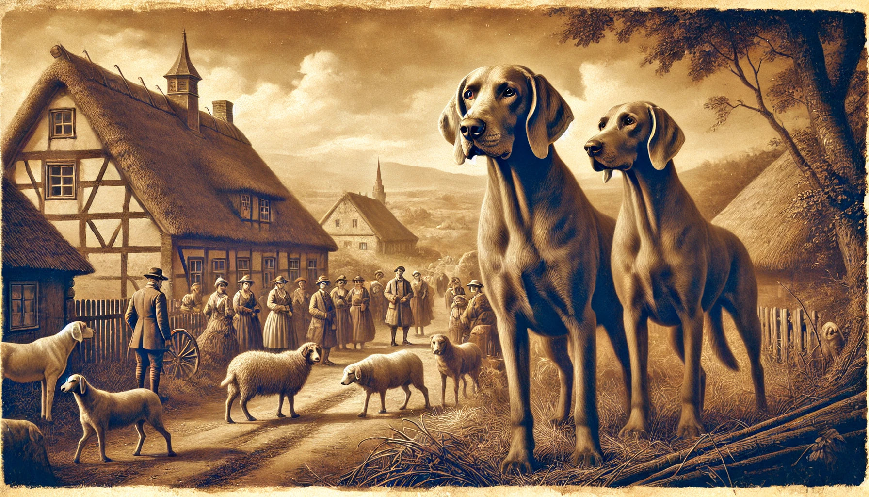 The History of Weimaraner: A Noble Breed