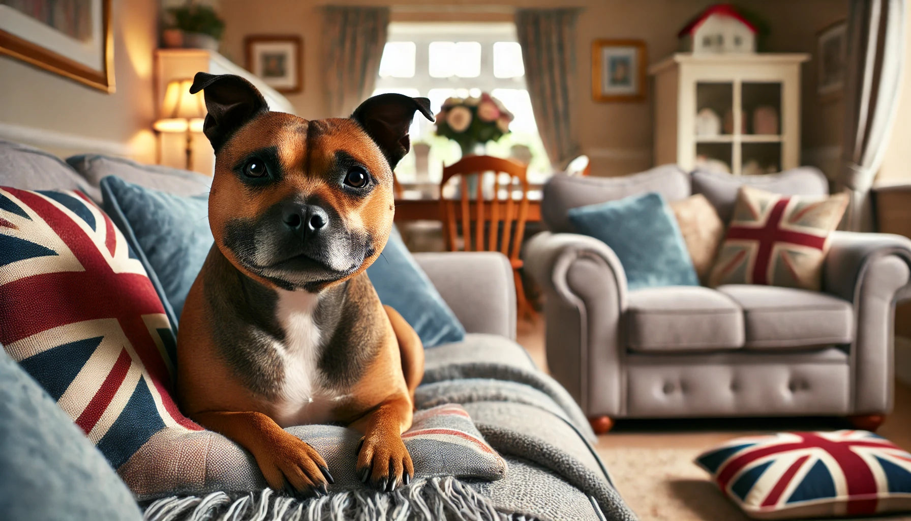 the Staffordshire Bull Terrier