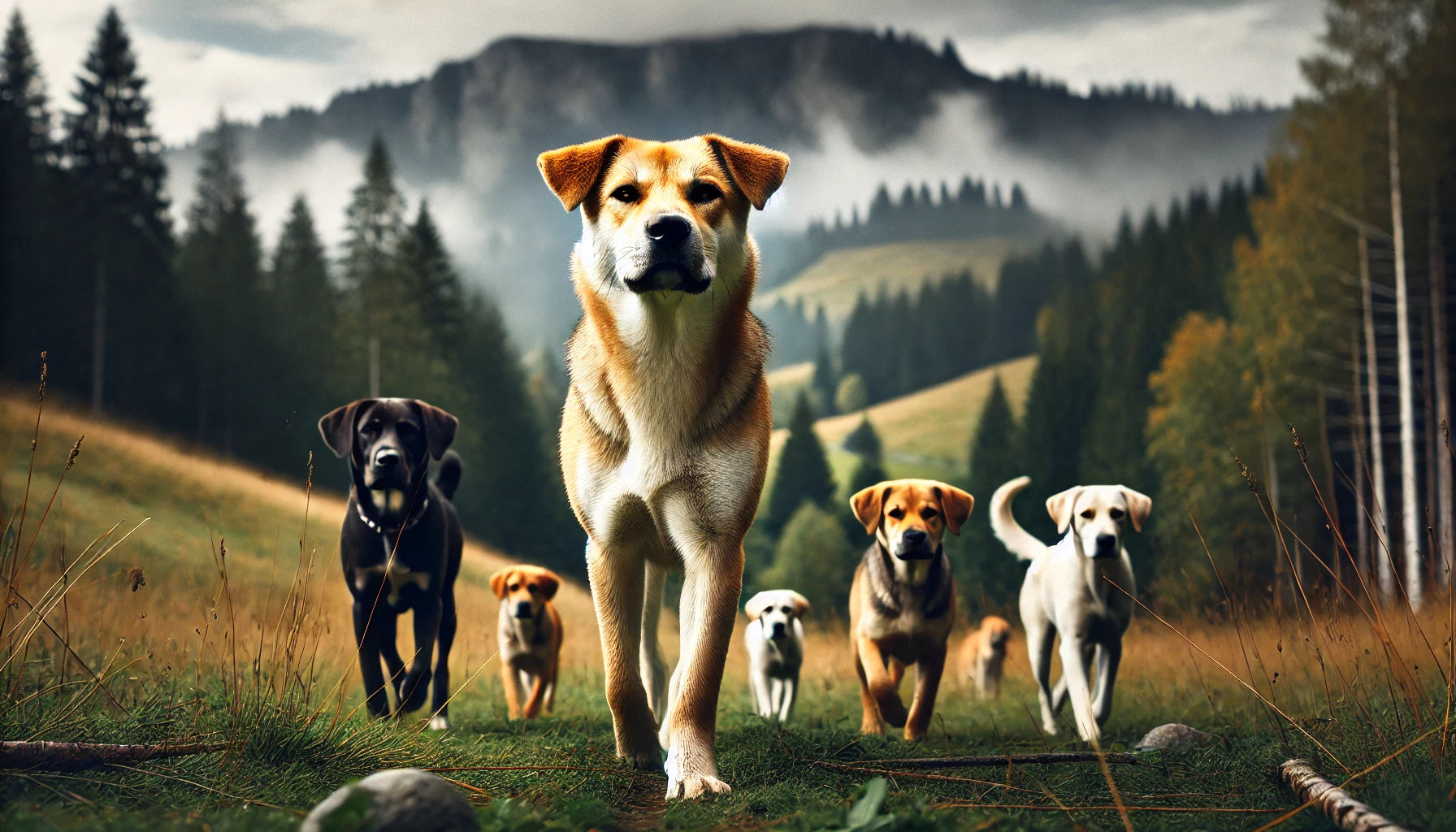 alpha dog concept
