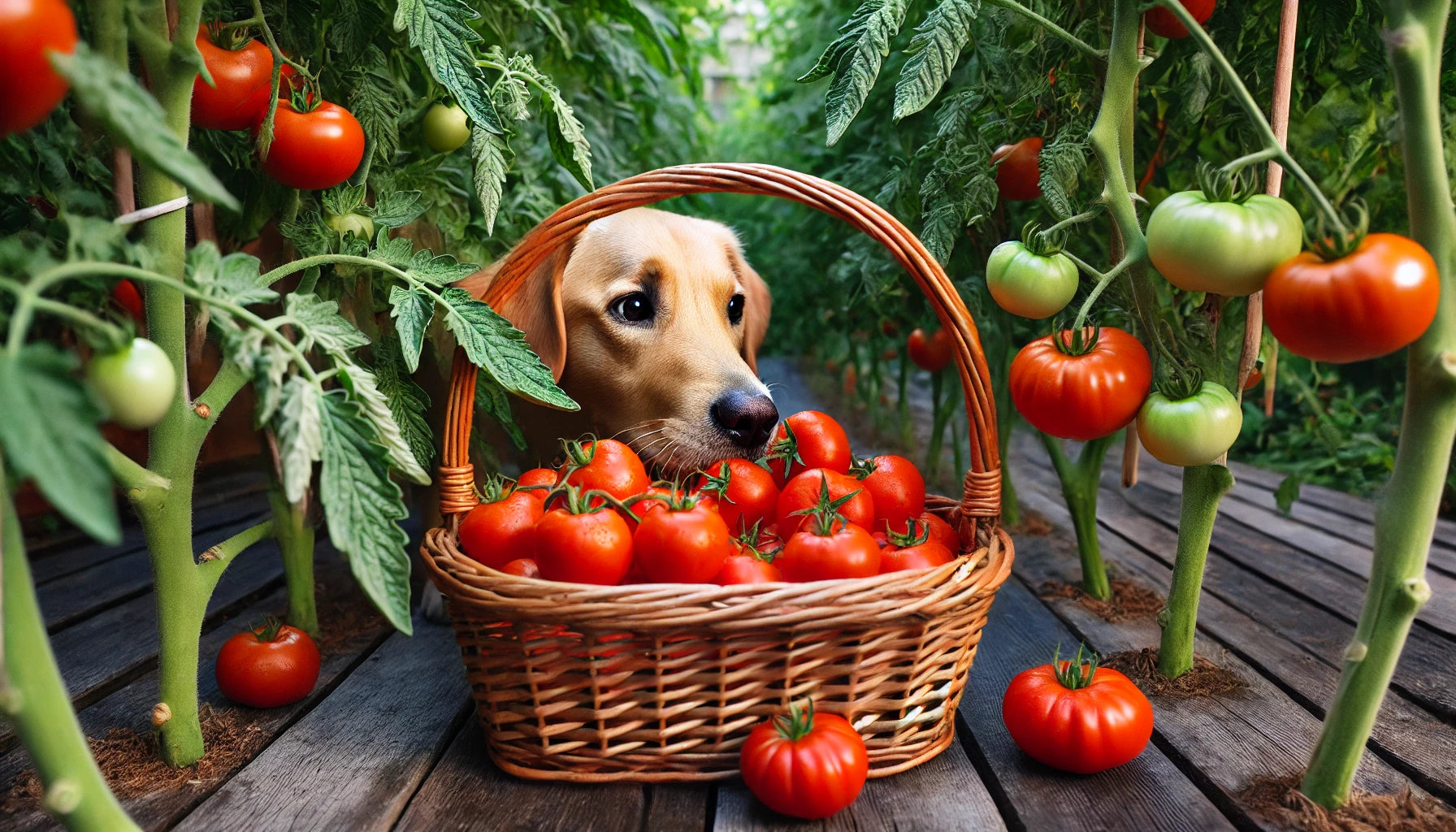can dogs eat tomatoes?