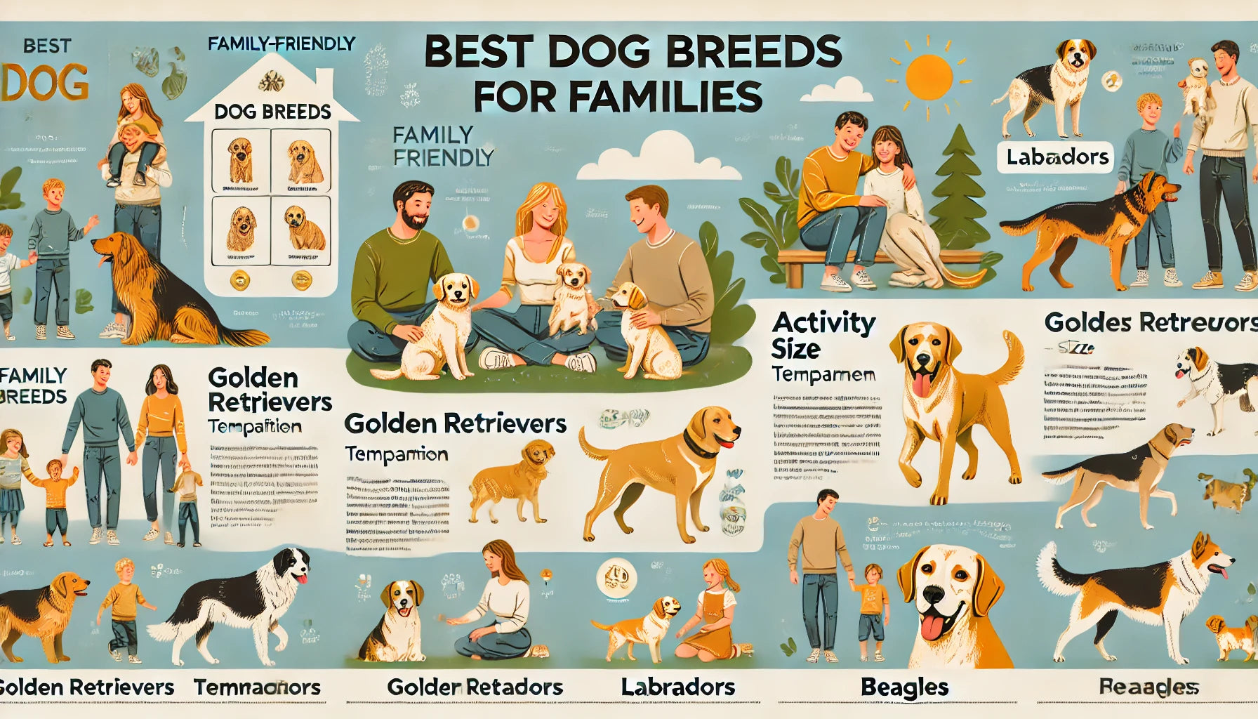 best dog breeds for families