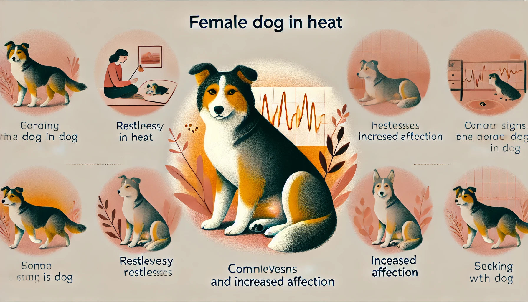 Common Behaviors of a Female Dog in Heat: What to Expect
