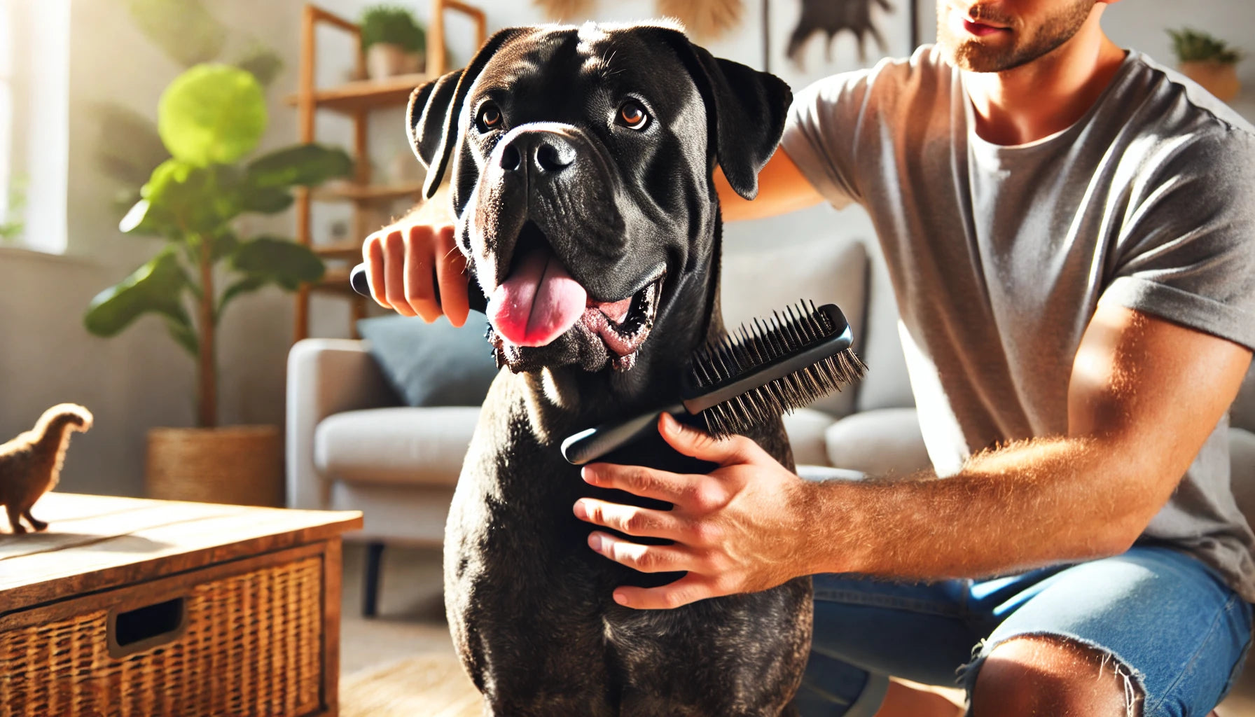 How to groom your cane corso