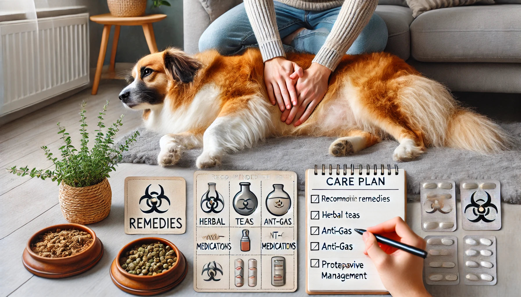 Managing a Gurgling Stomach in Dogs: What to Give and Do
